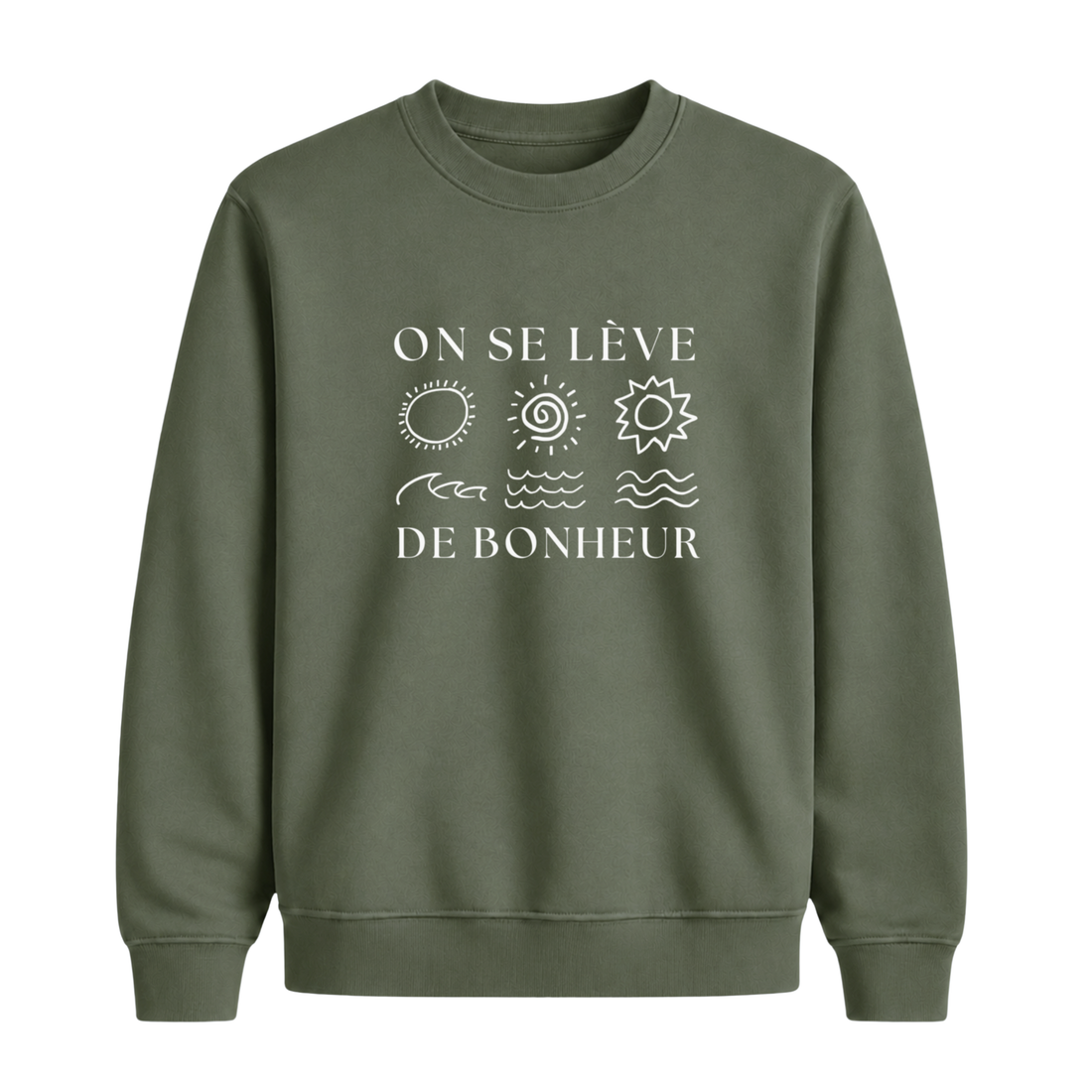 Sweatshirt Lève De Bonheur