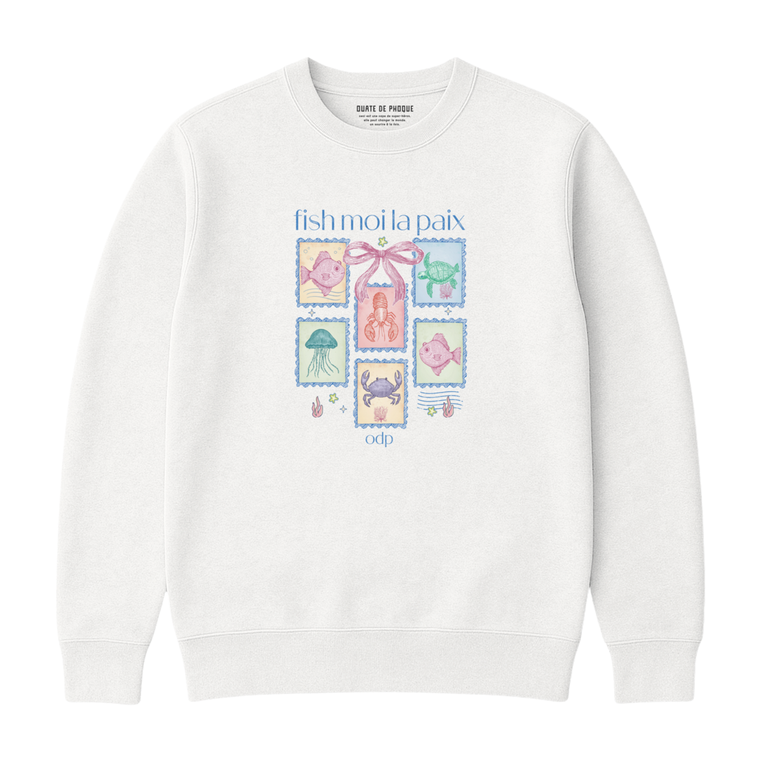 Sweatshirt Fish Moi La Paix