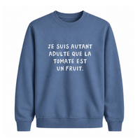 Sweatshirt Adulte Tomate