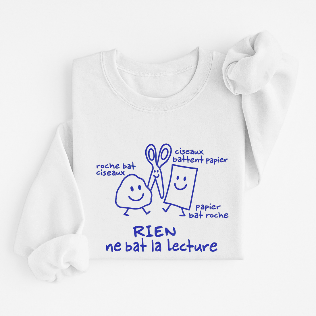 Sweatshirt Rien Ne Bat La Lecture