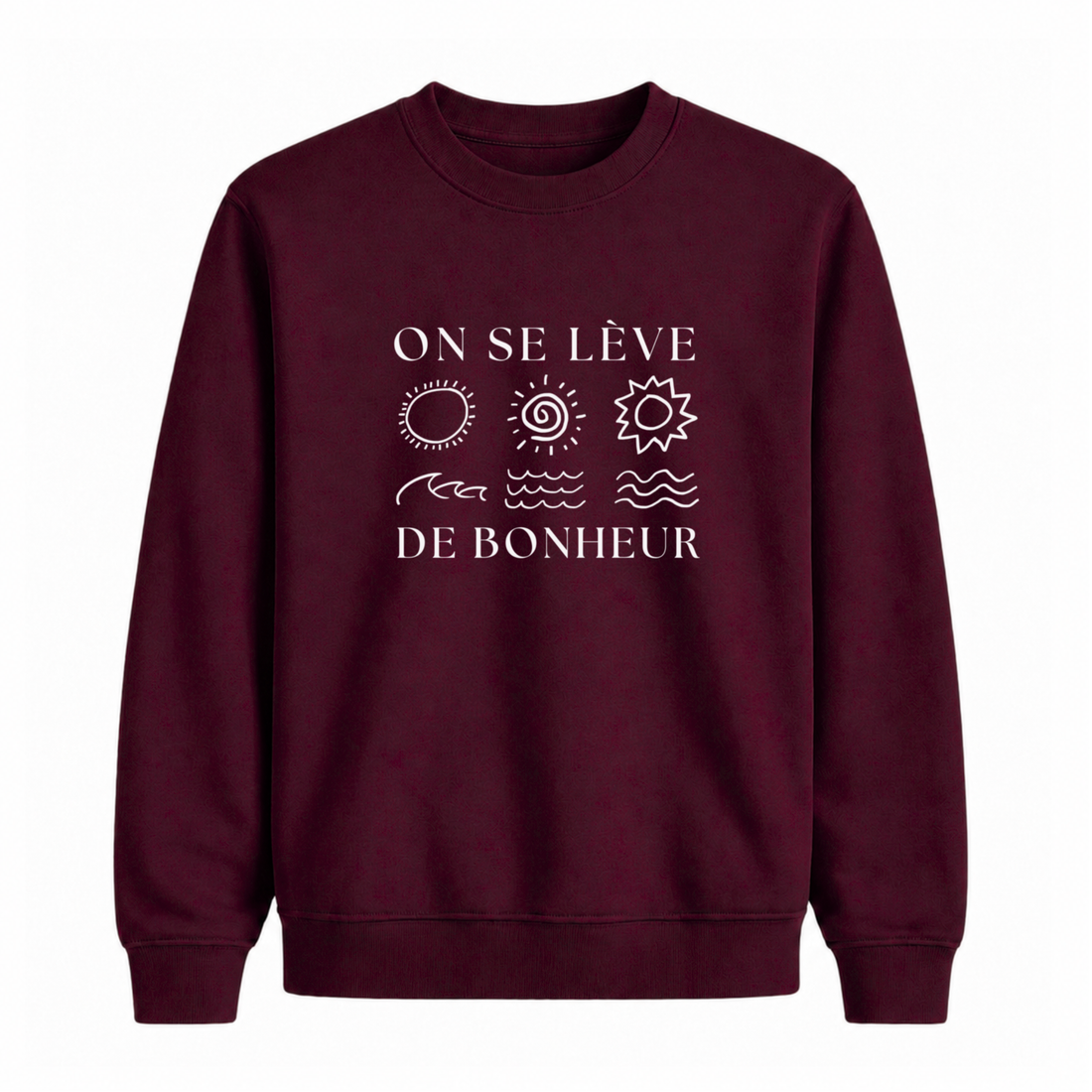 Sweatshirt Lève De Bonheur