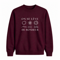 Sweatshirt Lève De Bonheur