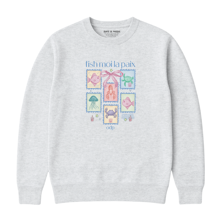 Sweatshirt Fish Moi La Paix