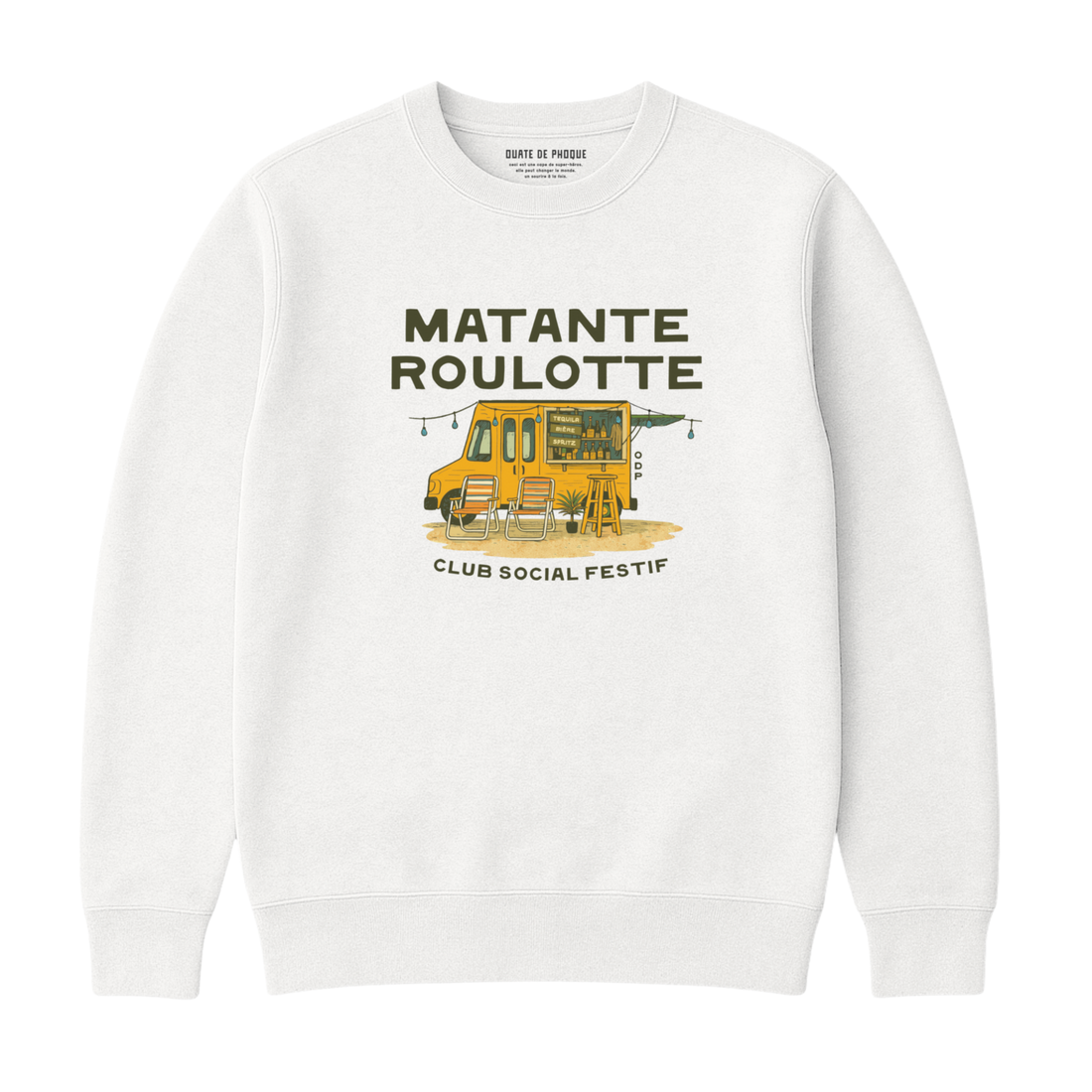Sweatshirt Matante Roulotte