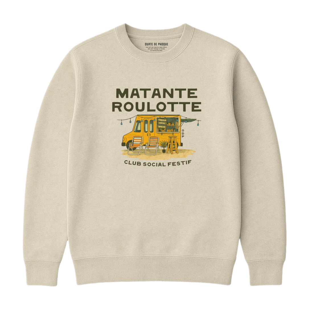 Sweatshirt Matante Roulotte
