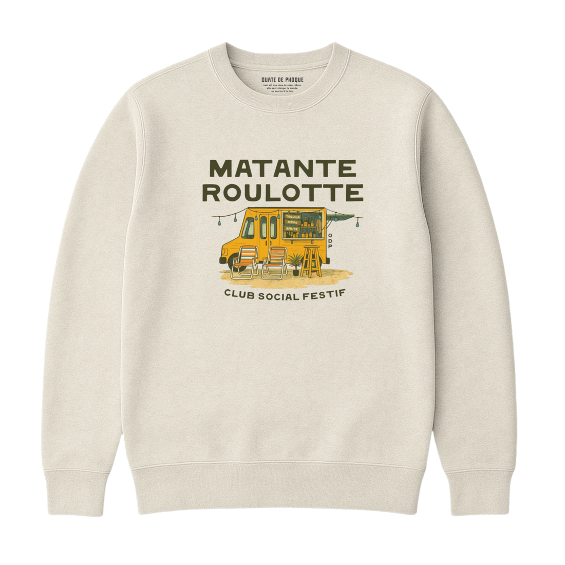 Sweatshirt Matante Roulotte