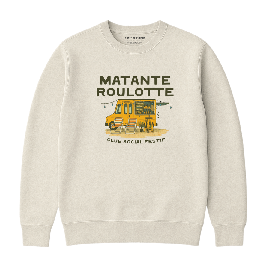 Sweatshirt Matante Roulotte