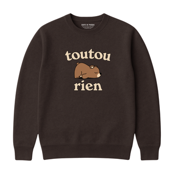 Sweatshirt Toutou Rien