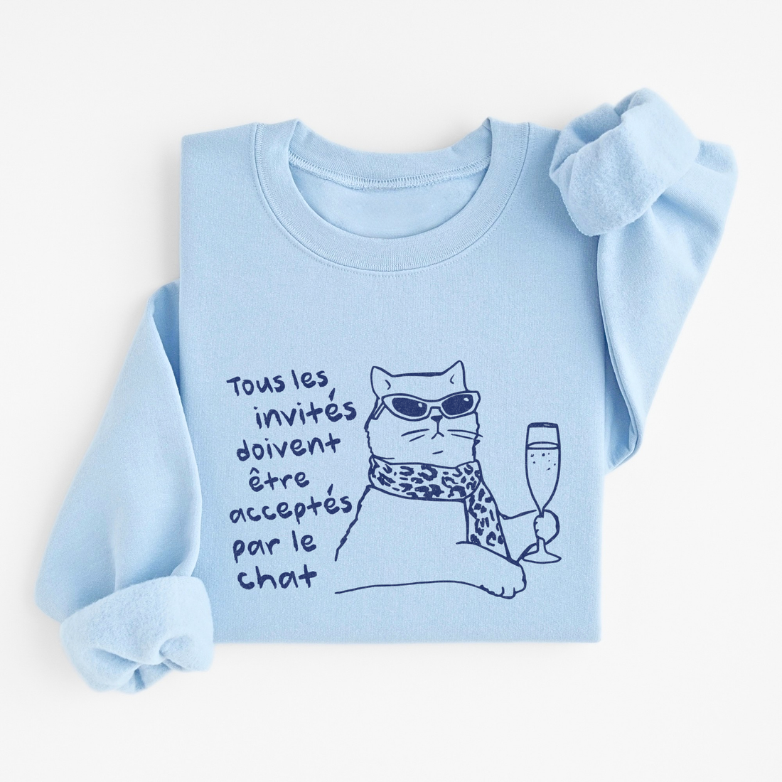 Sweatshirt Invités Chat