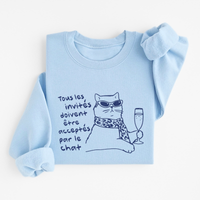 Sweatshirt Invités Chat