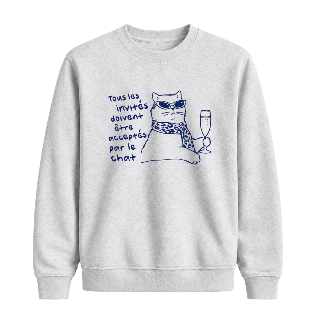 Sweatshirt Invités Chat