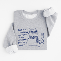 Sweatshirt Invités Chat