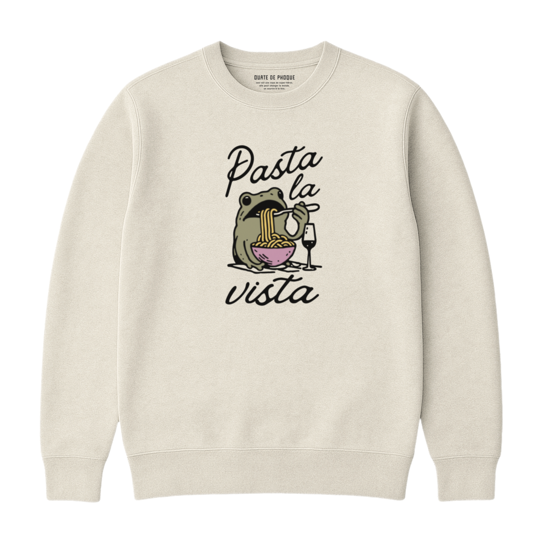 Sweatshirt Pasta La Vista