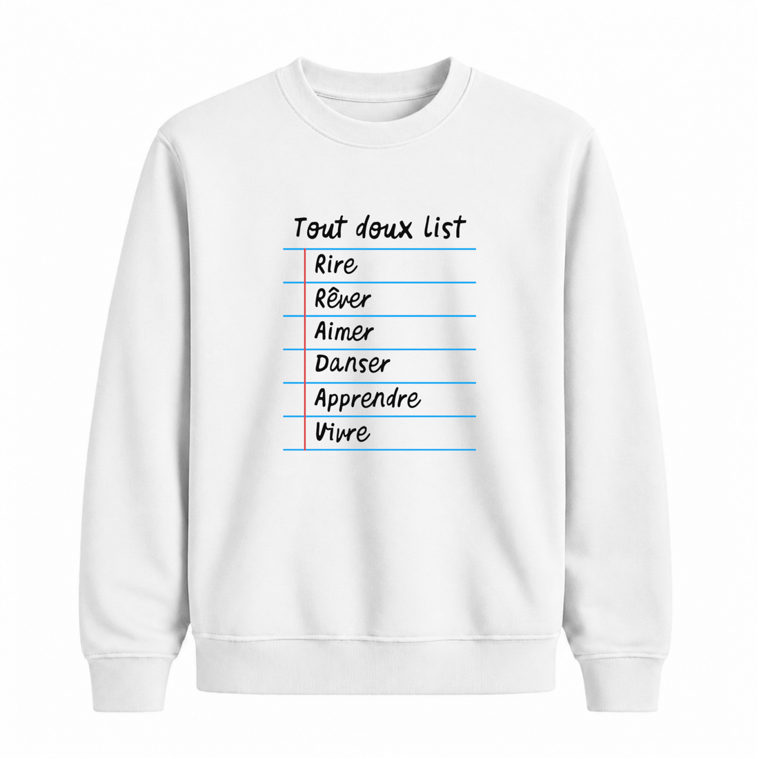 Sweatshirt Tout Doux List