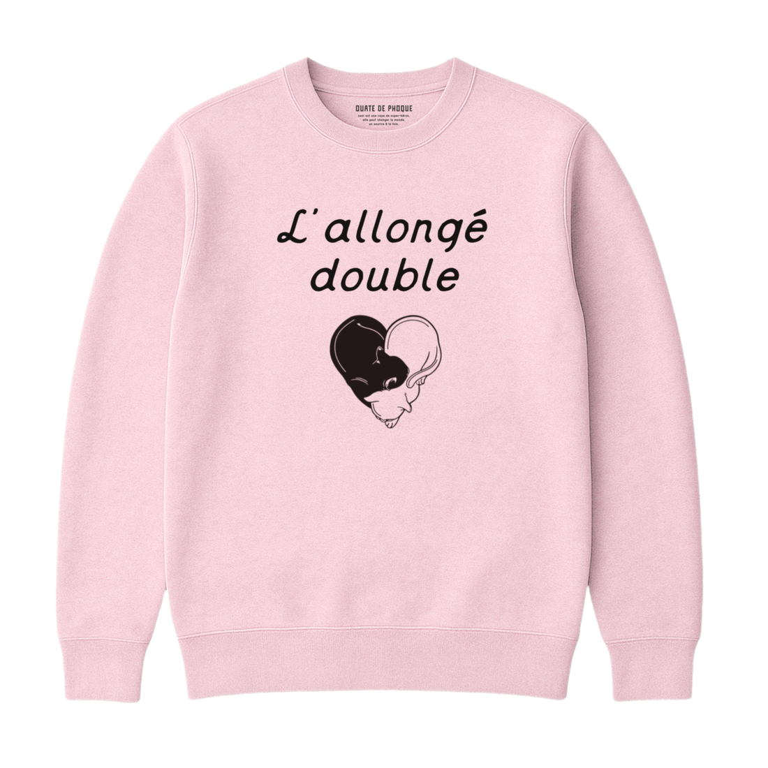 Sweatshirt Allongé Double