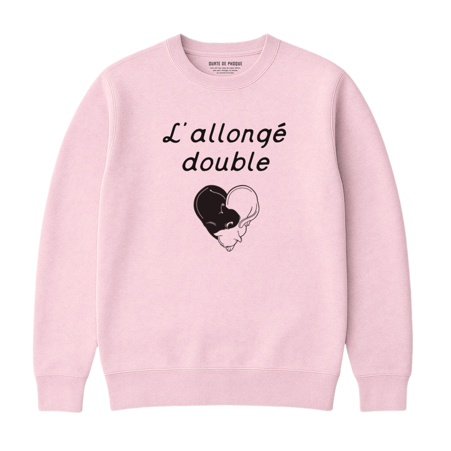 Sweatshirt Allongé Double
