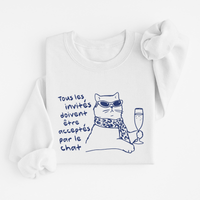 Sweatshirt Invités Chat