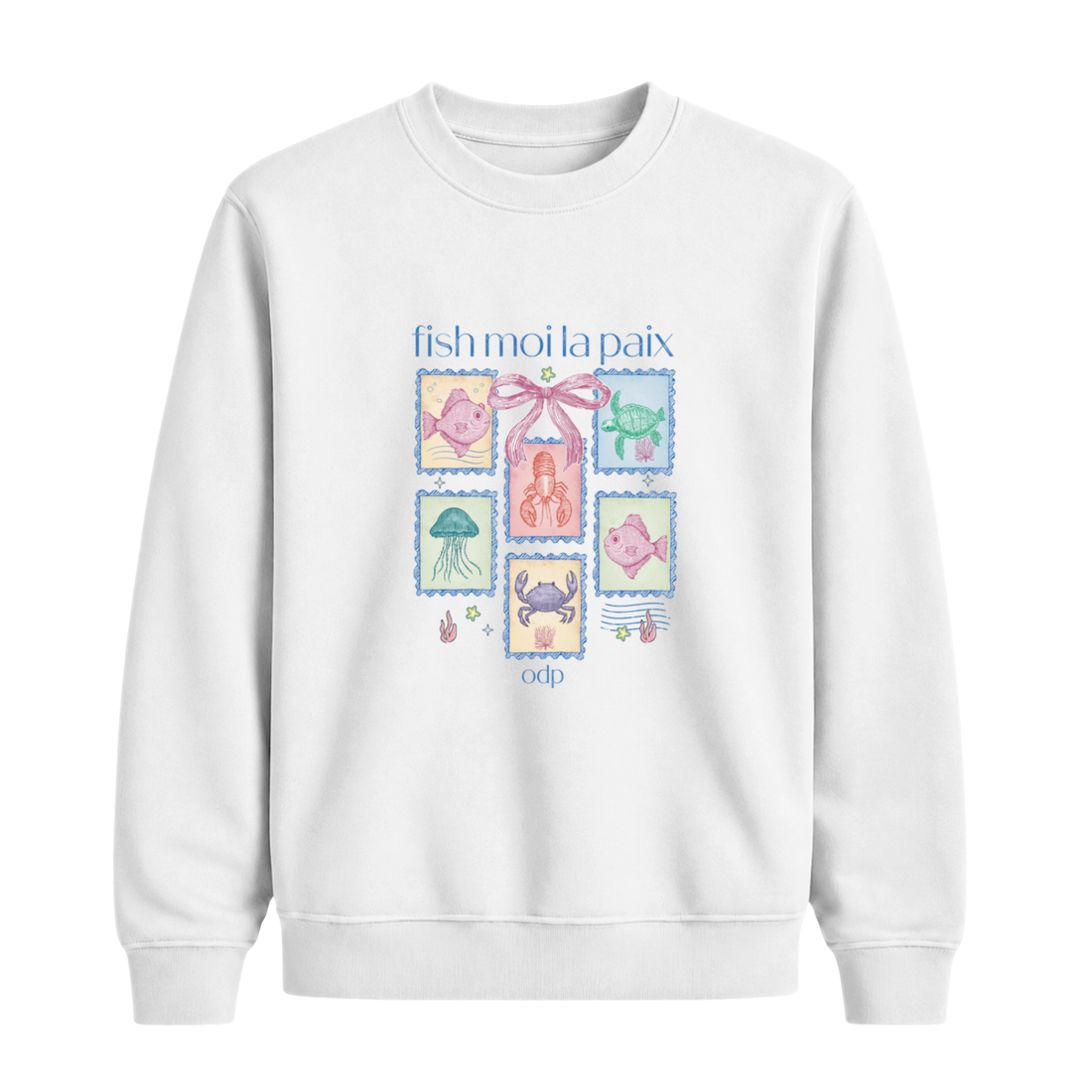 Sweatshirt Fish Moi La Paix