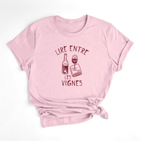 T-SHIRT LIRE ENTRE LES VIGNES