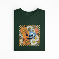T-SHIRT STITCH CITROUILLE