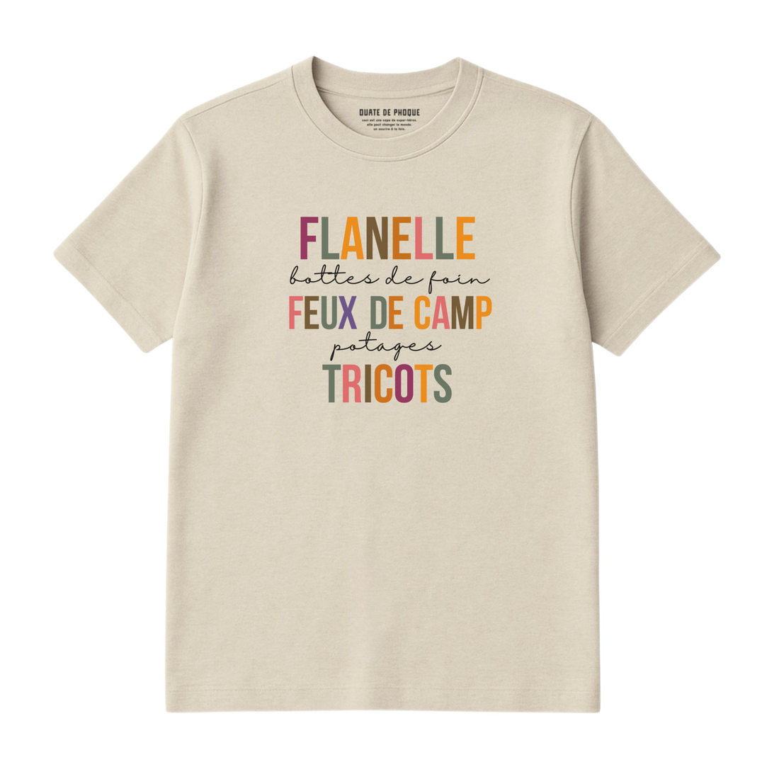 T-Shirt Flanelle