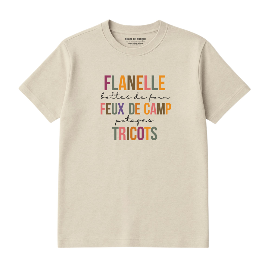 T-Shirt Flanelle
