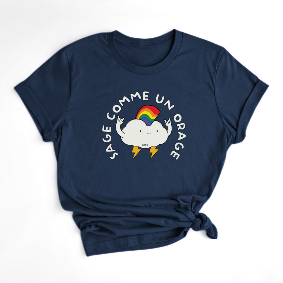 T-SHIRT SAGE COMME UN ORAGE