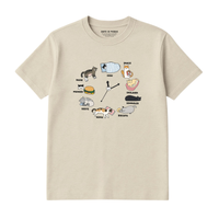 T-Shirt Chat Horloge