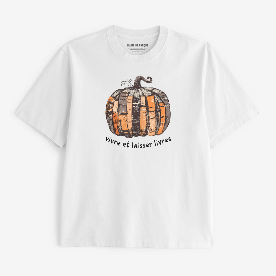 T-SHIRT VIVRE LAISSER LIVRES