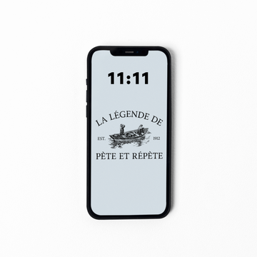 FOND D'ÉCRAN PÈTE ET RÉPÈTE