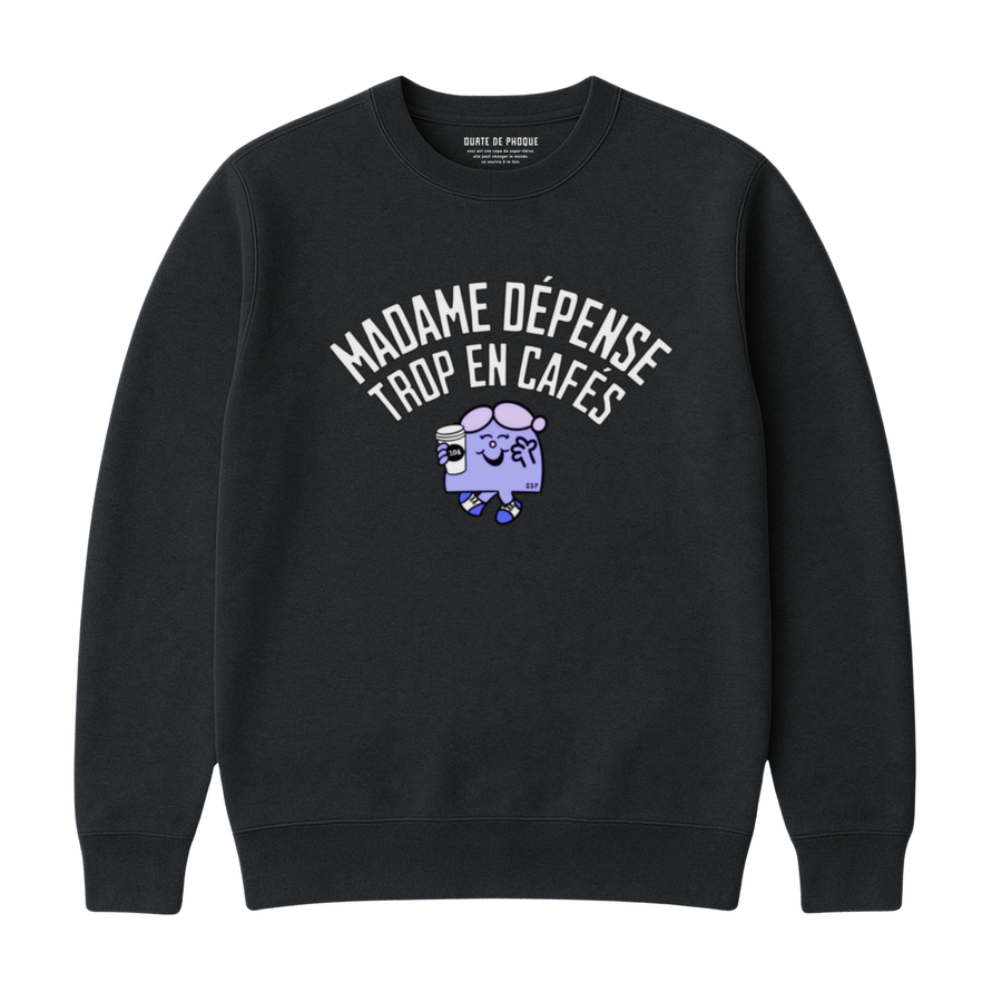 Sweatshirt Madame Cafés