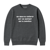 Sweatshirt Adulte Créatif