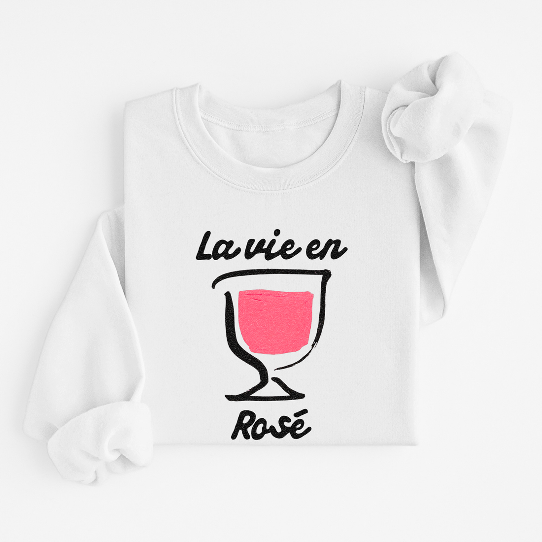 Sweatshirt Vie En Rosé