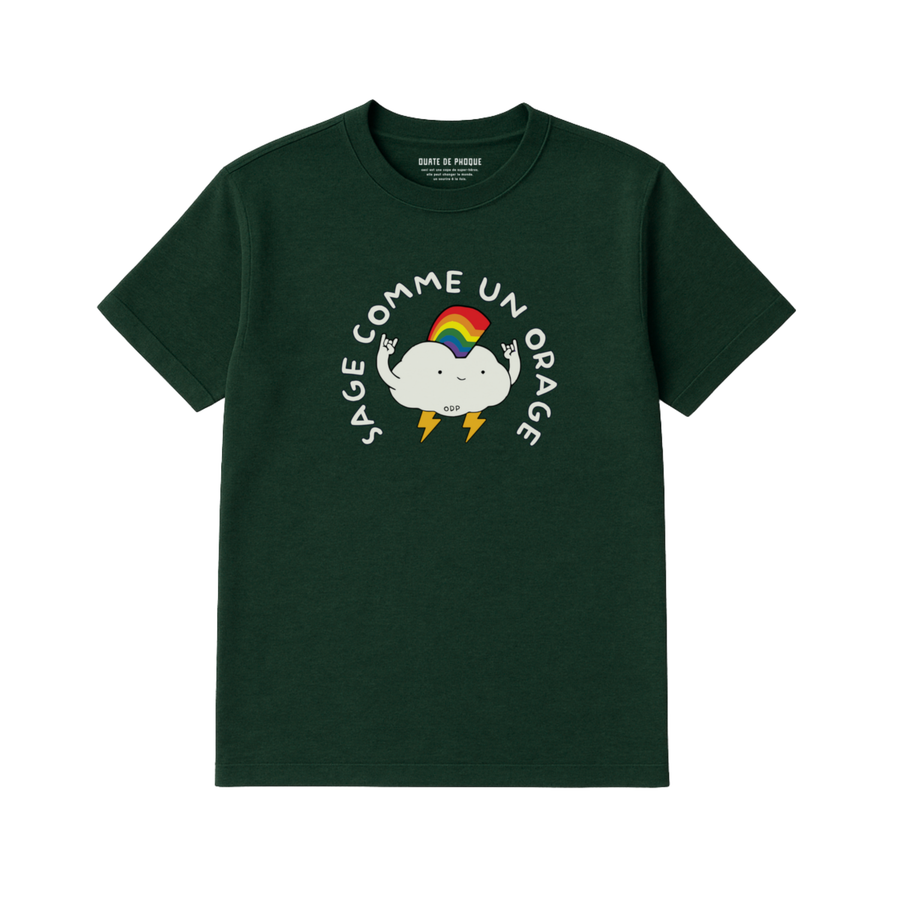 T-Shirt Sage Comme Un Orage - Enfant