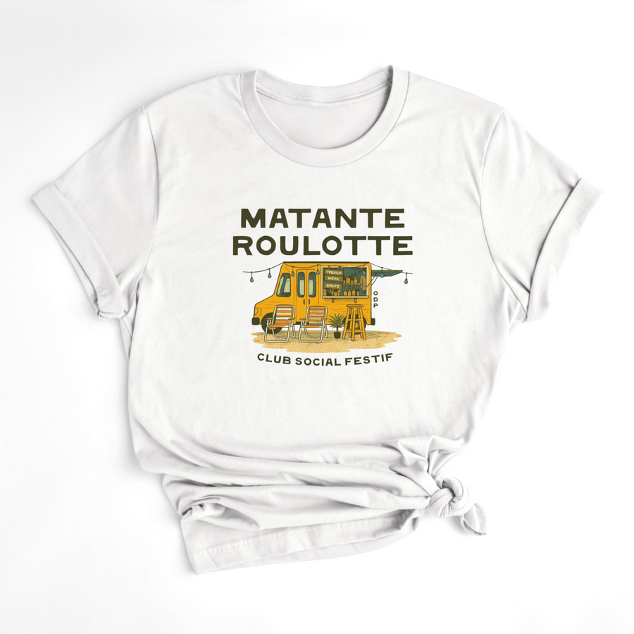 T-SHIRT MATANTE ROULOTTE