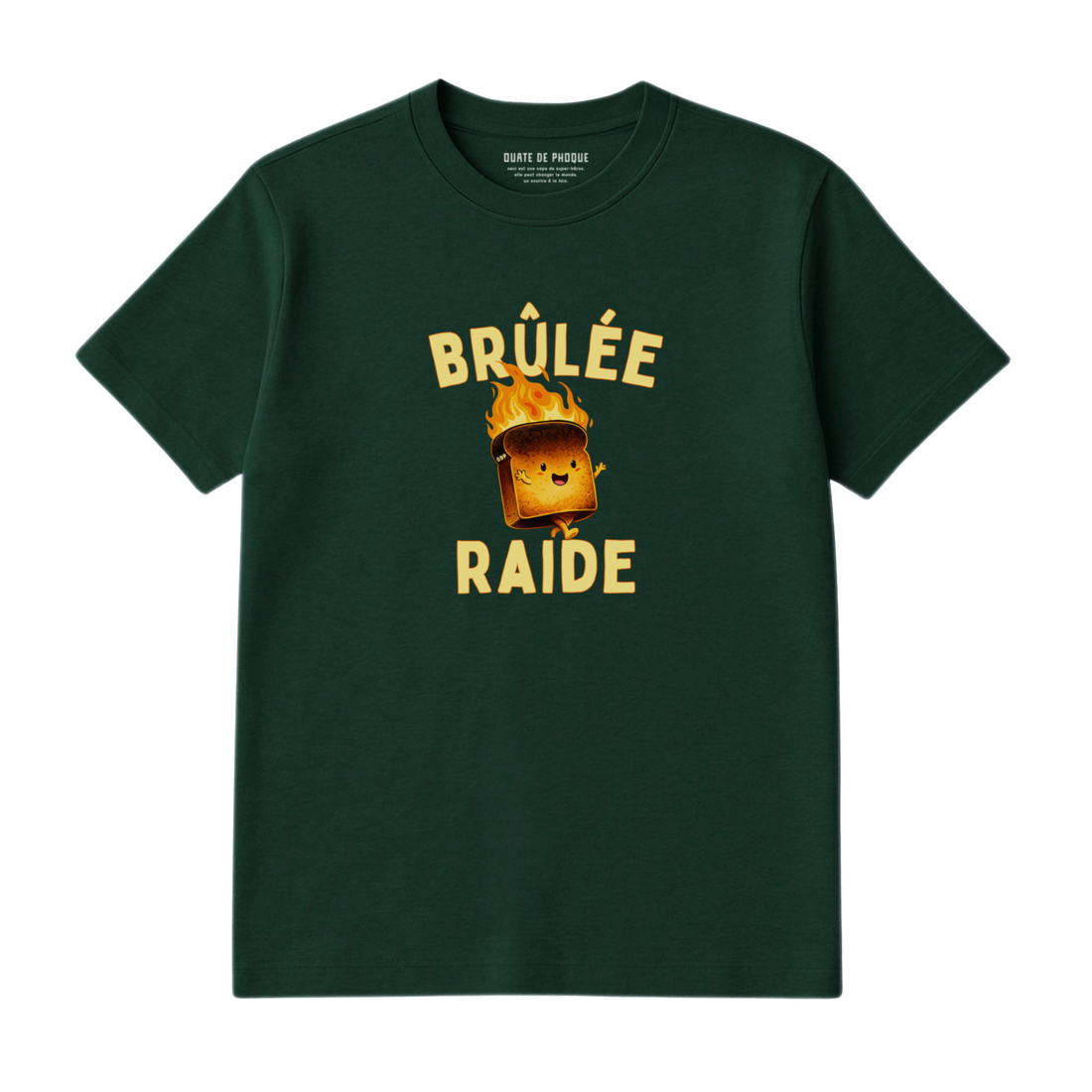 T-Shirt Brûlée Raide
