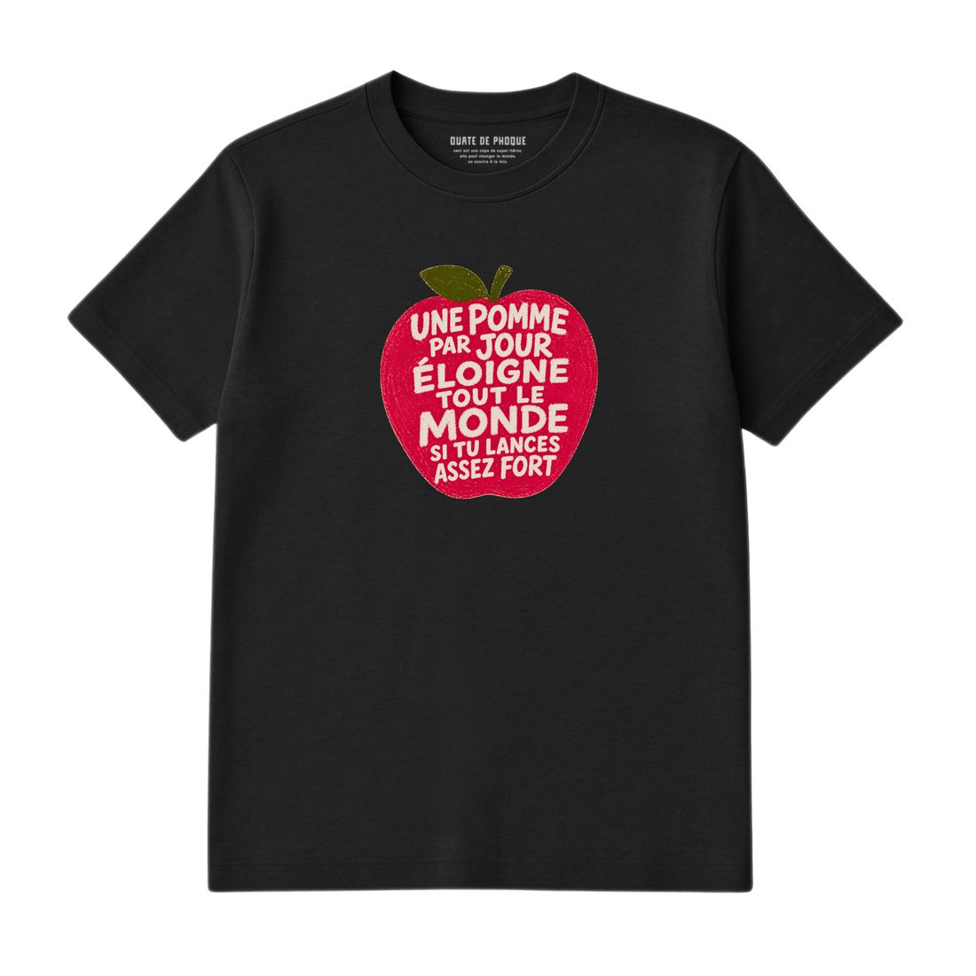 T-Shirt Une Pomme Par Jour