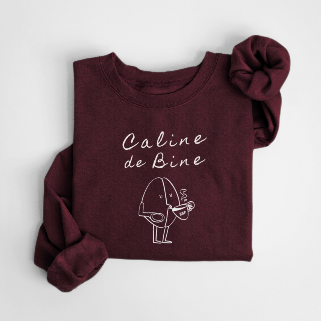 SWEATSHIRT CALINE DE BINE - BORDEAUX