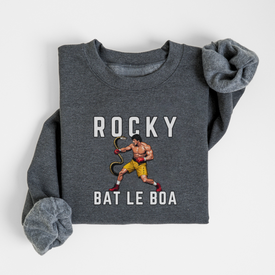 SWEATSHIRT ROCKY - CHARBON