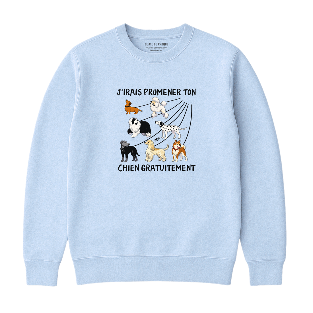 Sweatshirt Promener Ton Chien