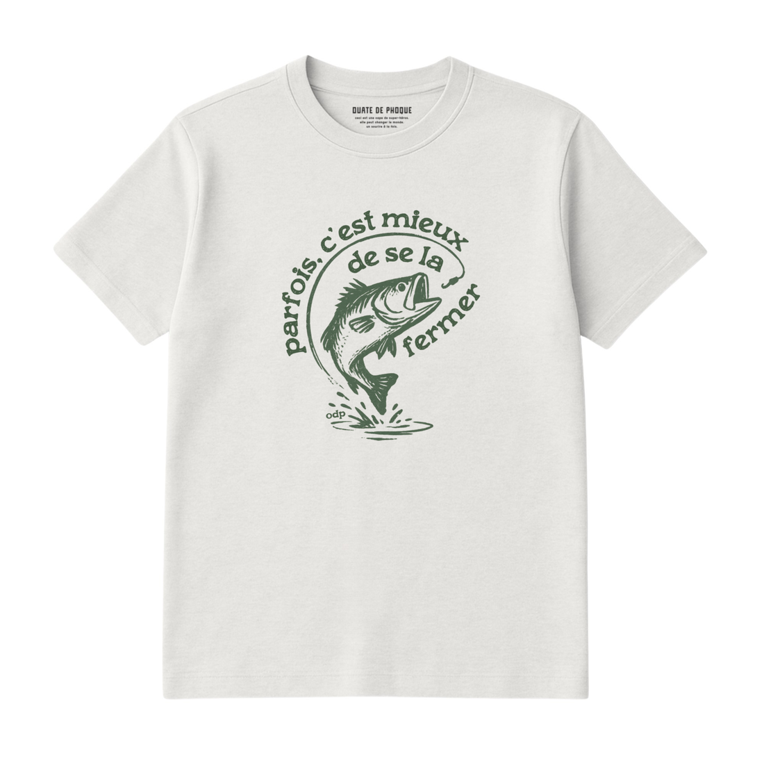 T-Shirt Mieux De Se La Fermer