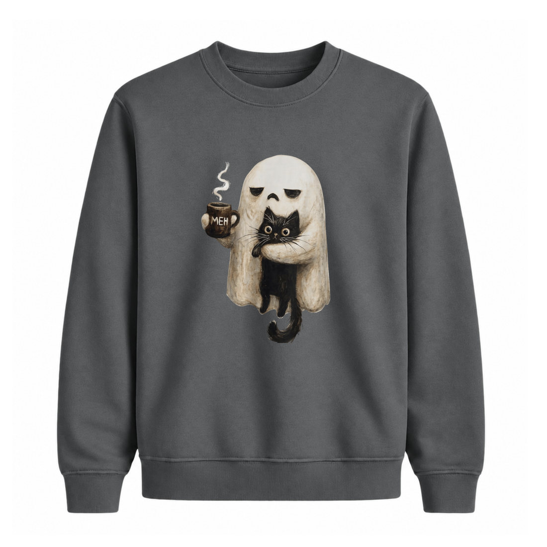 Sweatshirt Fantôme Chat
