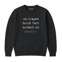 Sweatshirt Crayon Brisé
