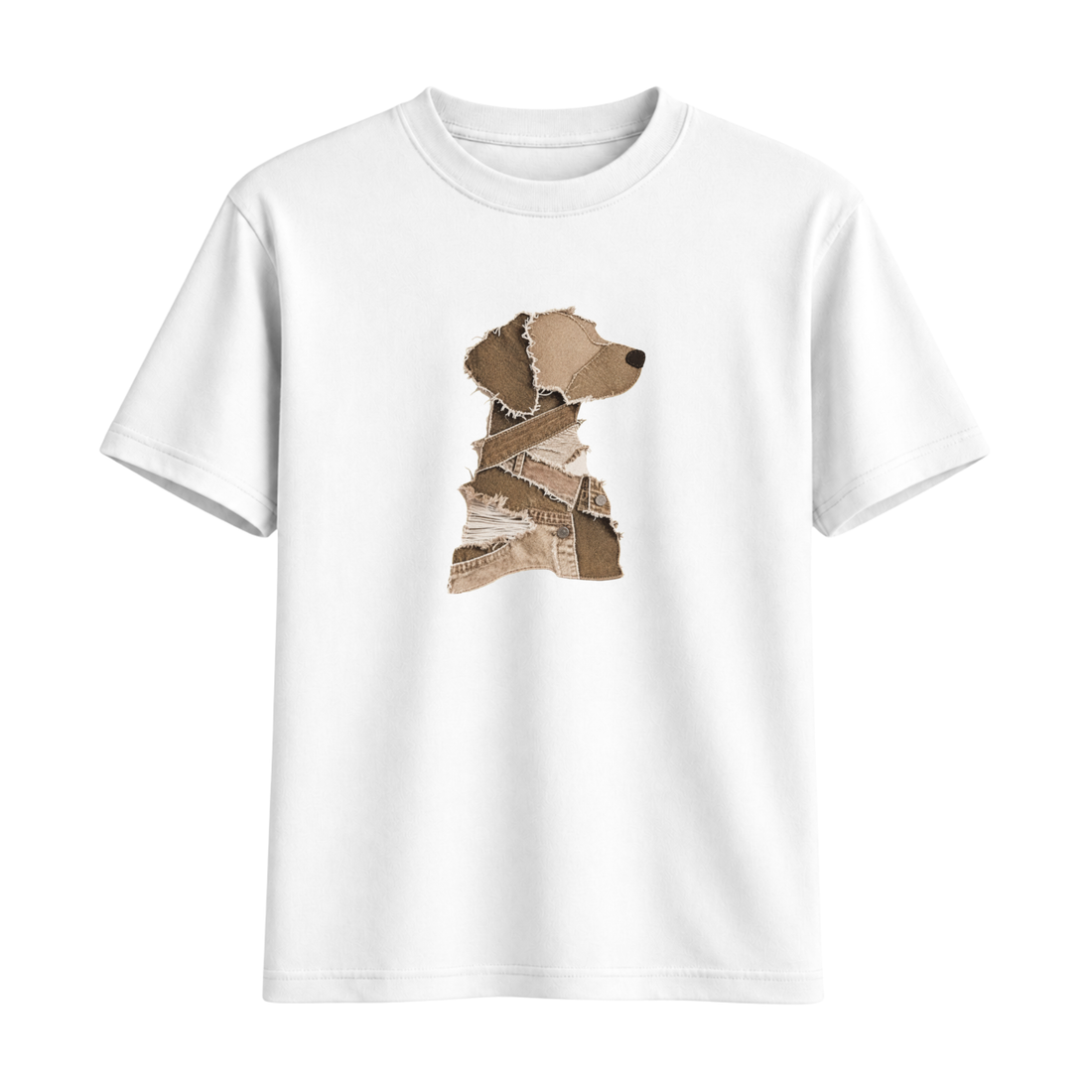 T-Shirt Chien Denim