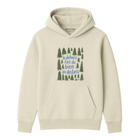 Hoodie Dehors Dedans Sapins