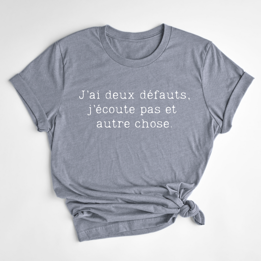 T-SHIRT DÉFAUTS