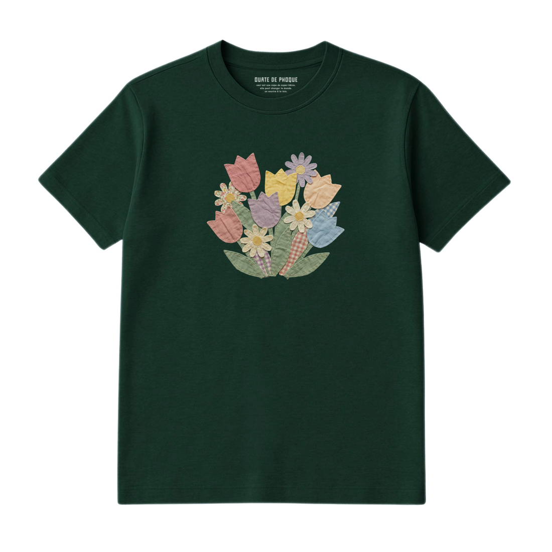 T-Shirt Tulipes Patch