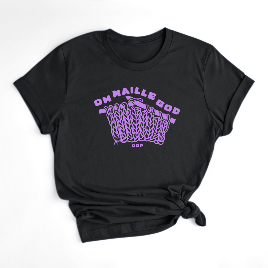 T-SHIRT OH MAILLE GOD