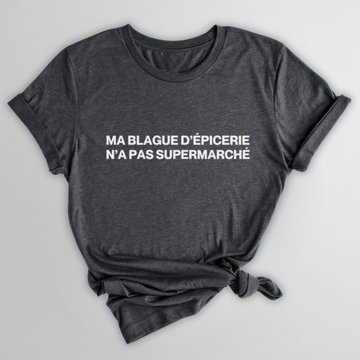 T-SHIRT SUPERMARCHÉ - POIVRE