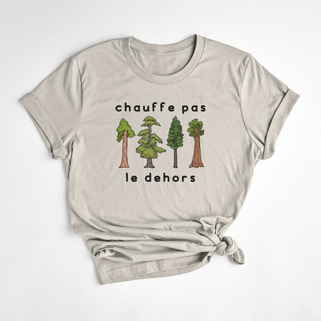 T-SHIRT CHAUFFE - AMANDE